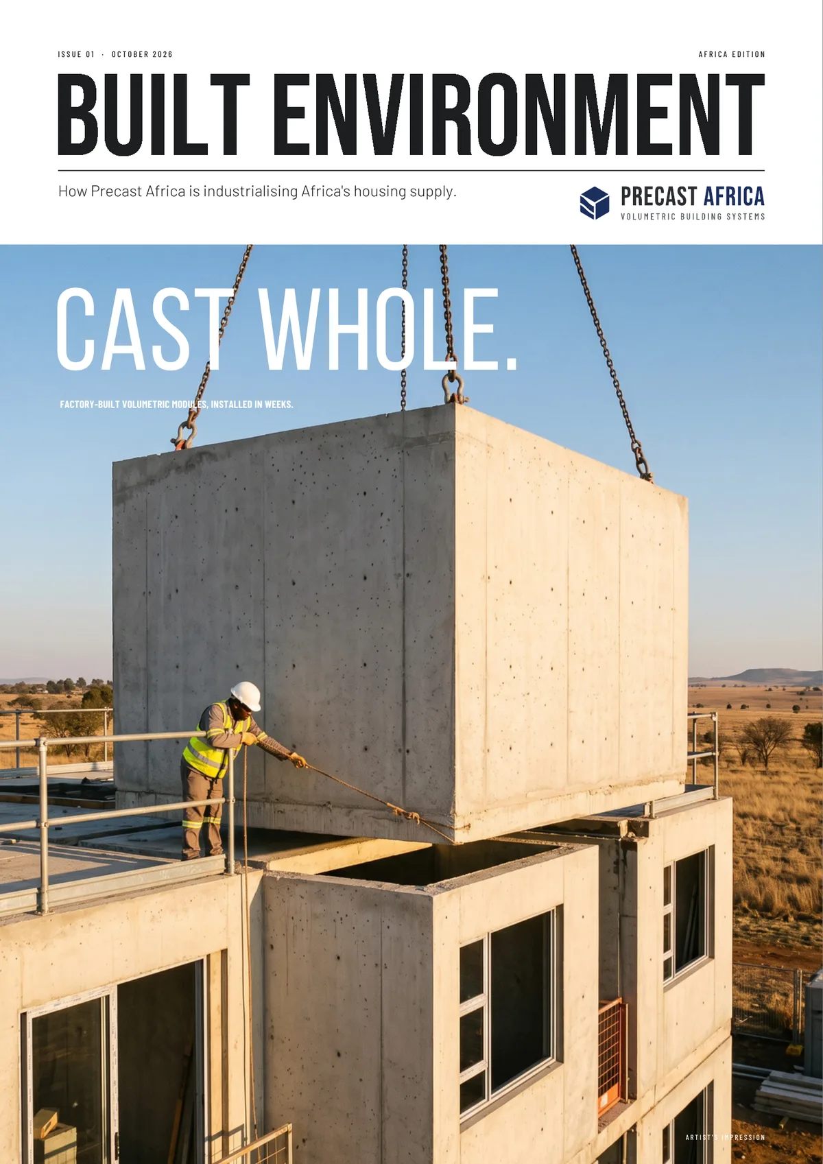 Built Environment — Issue 01 · October 2026 · Africa edition